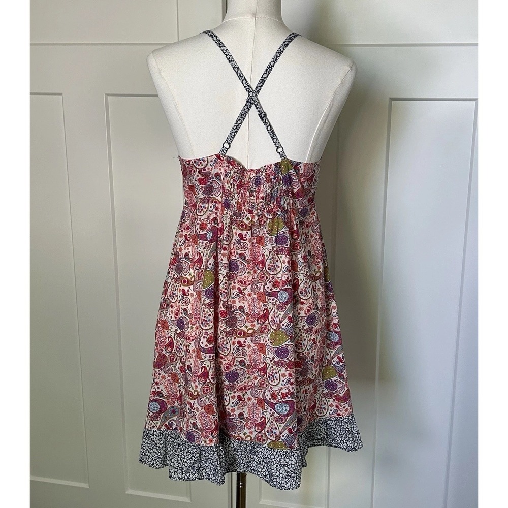 *NWT* Liberty of London Paisley Chemise Dress Women's Medium Y2K - Picture 4 of 10